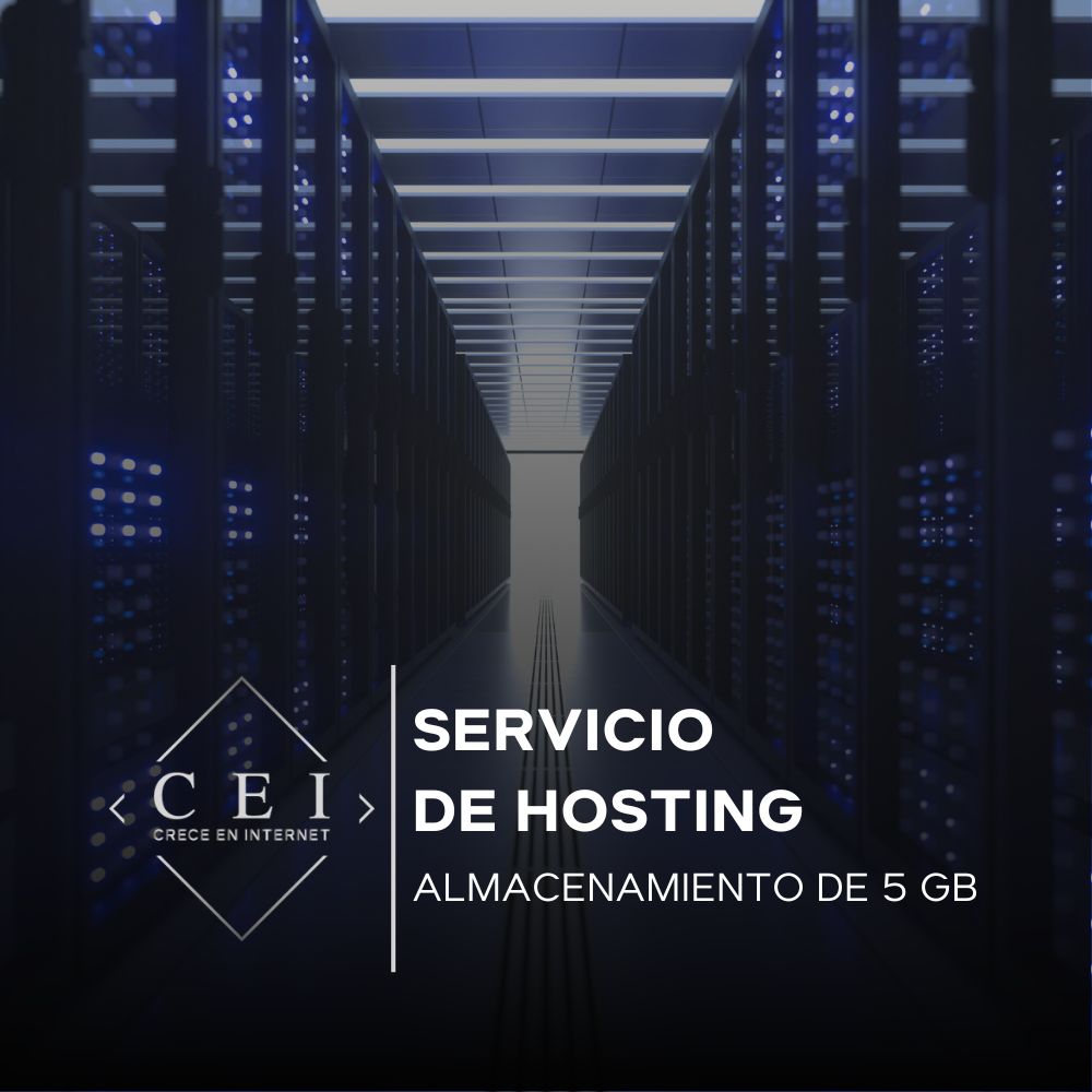 Alojamiento Hosting 5 GB